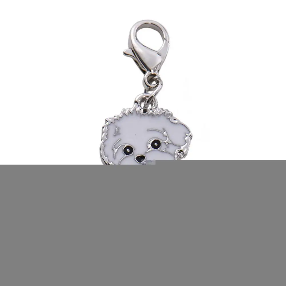 Pet dog's identification Necklace Pendant Collar Identity Card for Bichon Frise | Дом и сад