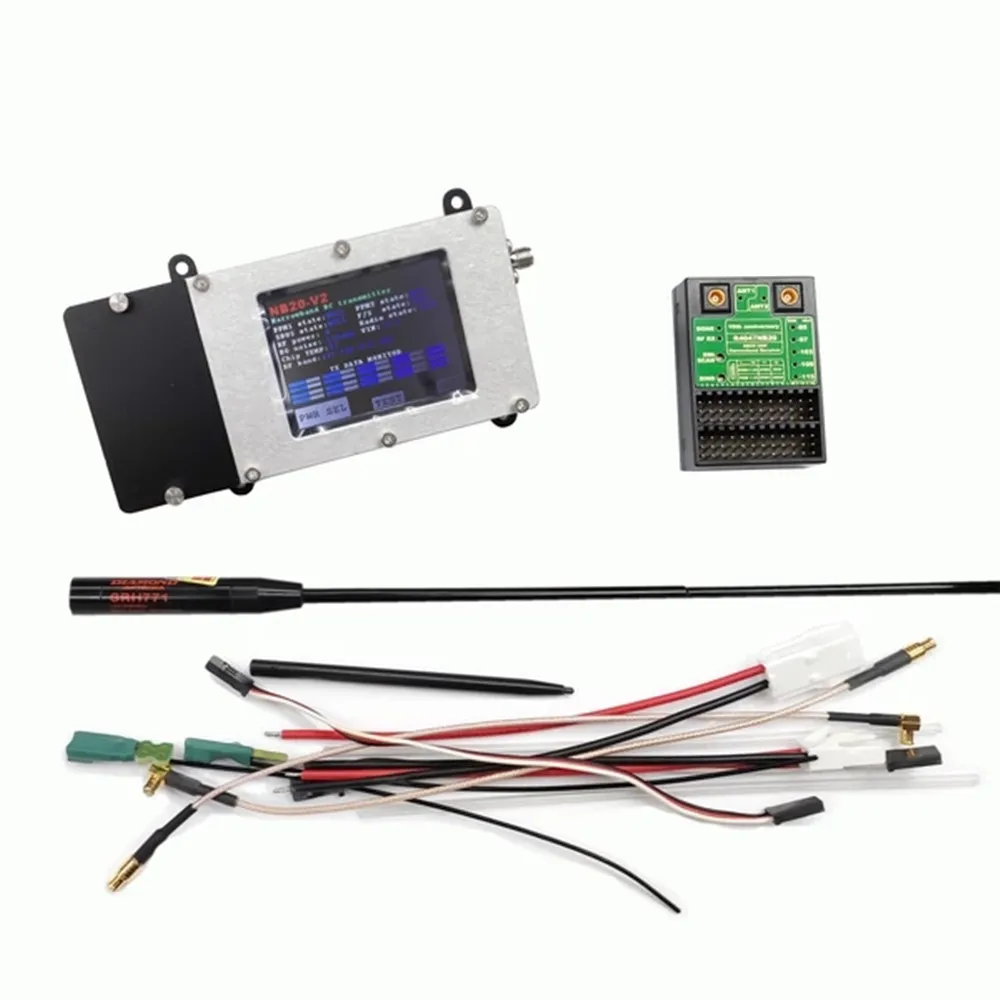 2019 Nuovo Rmilec T4047Nb20 Nb20 V2 20 Canali 5W 433Mhz Uhf Sistema W/Ricevitore Per Jr/Le Radio Futaba