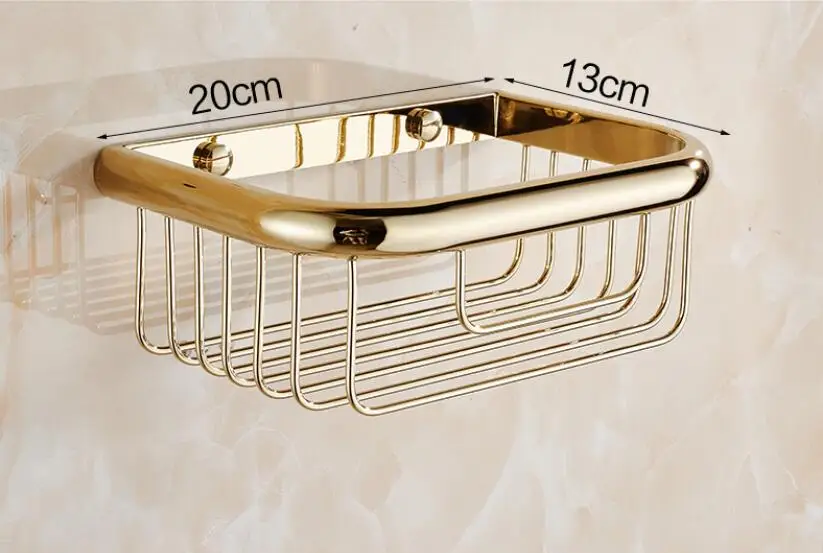 Vidric Wall Mounted Gold/chrome/rose Gold Bathroom Shelf Bath Shower Shelf  Bathroom Corner Shelf Soap Holder Building Material - Bathroom Shelves -  AliExpress