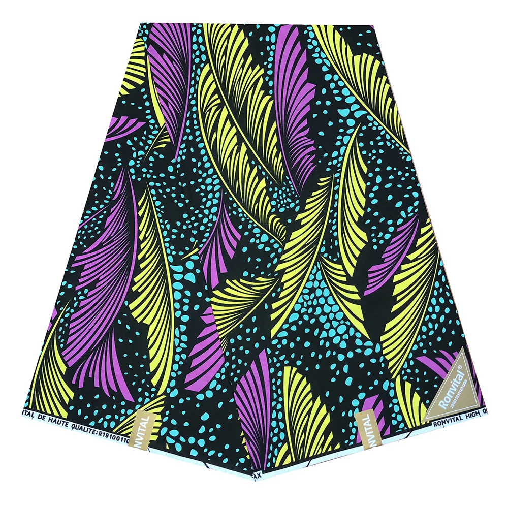 Высококачественная африканская ткань с восковым принтом Анкары 100% хлопок