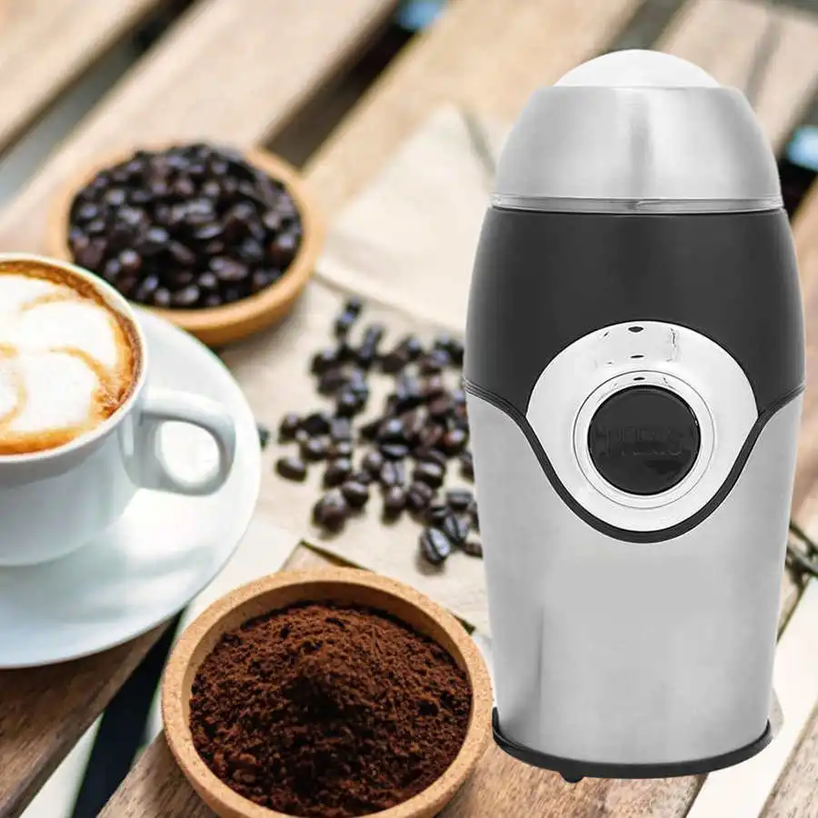 

Multifunction Stainless Steel Electric Coffee Bean Grinder Cereals Grains Grinding Tool for Home Use coffe machine EU 220V