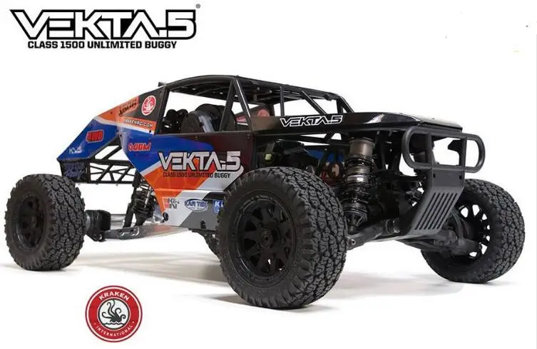 Покрышки KRAKEN Vekta.5 ARTR + колесный обод (2 шт.) Maxxis 1/5 Шкала Losi 5IVE T hpi 5sc|Детали и