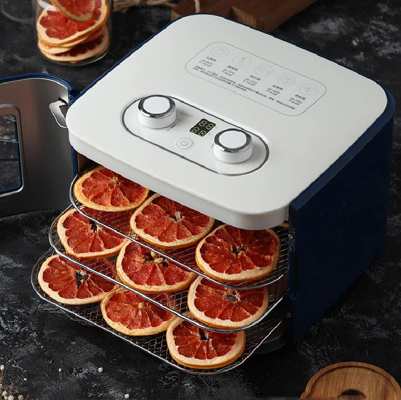 

4 Layer Food Dehydrator Dried Fruit Machine Fruit Dryer Household Small Pet Snack Fruit and Vegetable