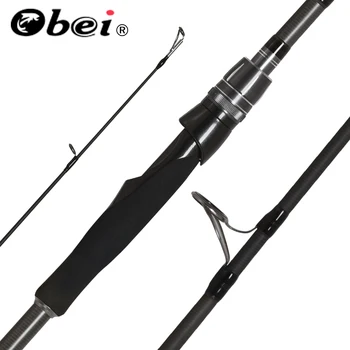 

Obei Spurs 1.68cm1.98m 2.28m 2.43m 2.58m 3 section spinning fishing rod travel ultra light spinning boat lure 7g-55g M/ML/MH Rod