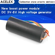 Novo dc 3v-6v bis 400kv 400000v aumentar o gerador de alta tensão do módulo de potência