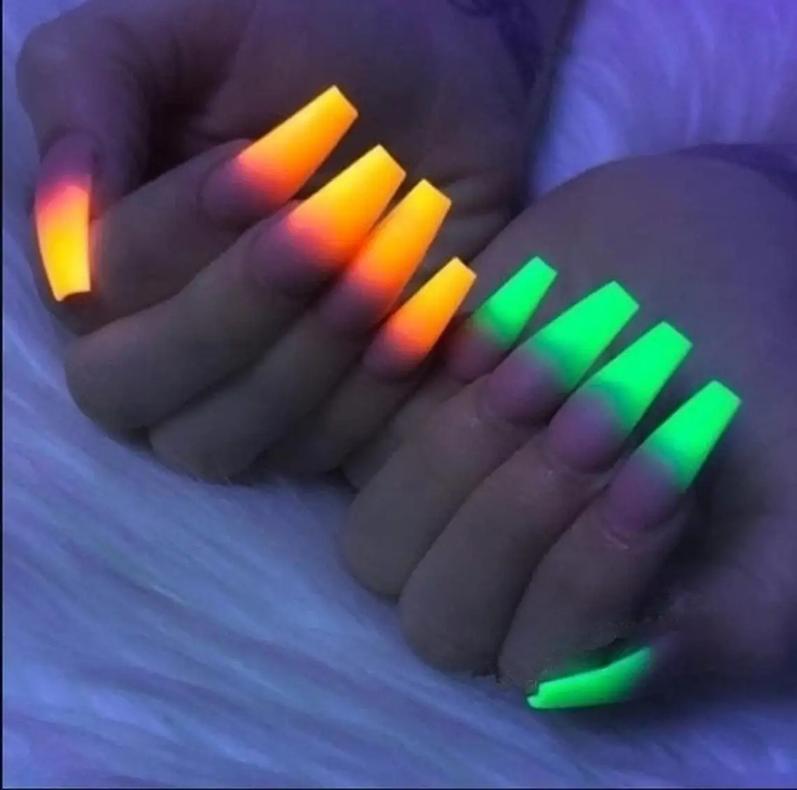 12 Colors Glow Inthe Dark Acrylic Powder Luminescent Pigment High  Brightness Luminescent Powder Nail Acrylic Powder 10g - Nail Glitter -  AliExpress