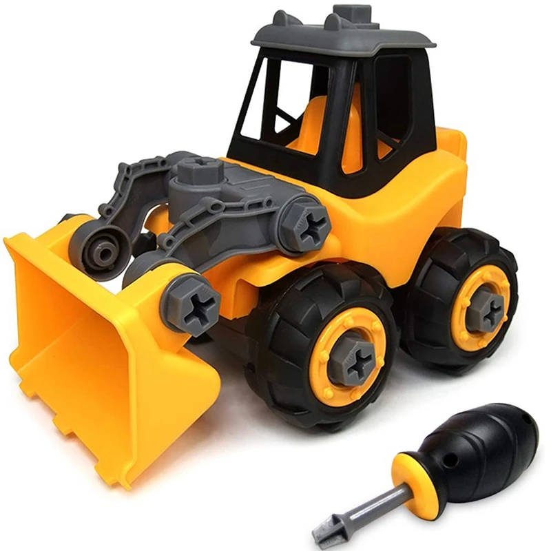 

Take Apart Toys Toddler Toys, Assembly Toy with Constructions Set, Building Vehicle Play Set with Screwdriver,Educational Toys f