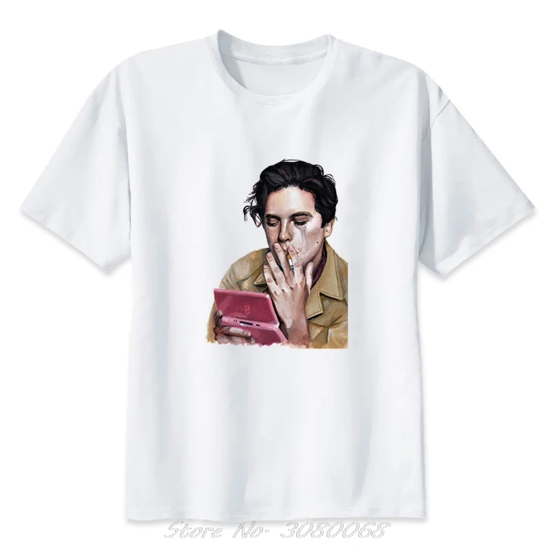 

New Arrival Summer Cole Sprouse Fashion Print T-shirt Men Cotton Comfortable Shirt Clothes Cool Shirts Men Sweatshirt Tees