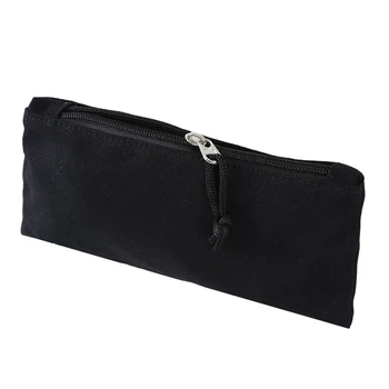

Multipurpose Cosmetic Bag with Zipper Plain DIY Natural Make-up Pouch Cotton Canvas Travel Toiletries Bag Pillow Solid LKEEP 51g