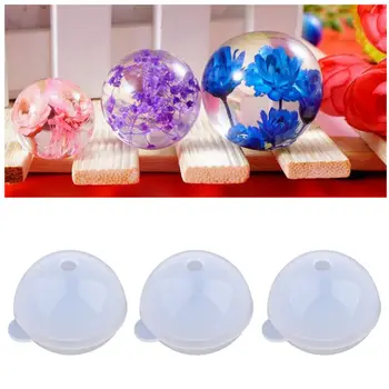 

Silicone Silicone Resin Molds Including Sphere, Cube, Pyramid, Square, Round with 1 Measuring Cup & 5 Plastic Transfer Pipettes