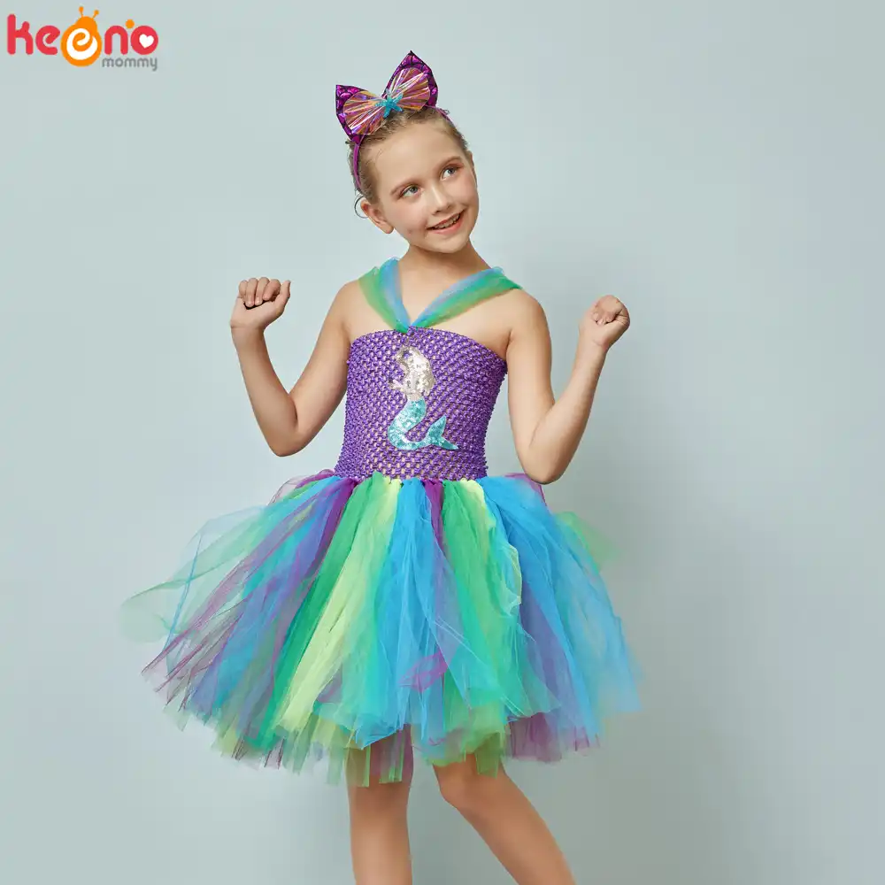 mermaid themed dresses