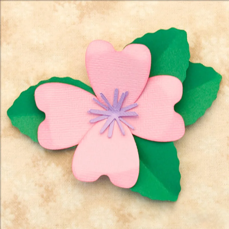 Dogwood 3D Flower SVGCuts