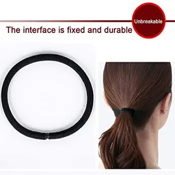

High elastic hair hair seamless hair band rubber band seamless seam hair rope head rope adult simple chassis hoop