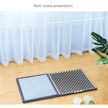 

1pc Automatic Foot Mat Sanitizing Footbath Mat Disinfecting Floor Mat Water Absorbent Door Pad for Hotel Restaurant Home Shop