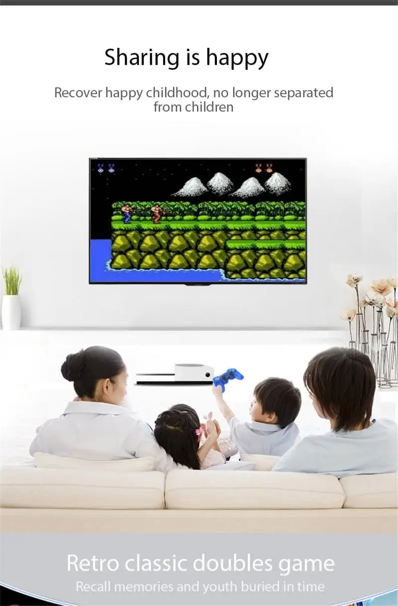 Домашняя 64 бит HDMI видеоигровая консоль 600 классических игр универсальная игровая