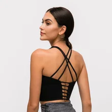 Nepoagym дышащий женский спортивный бюстгальтер с перекрещивающейся спинкой, ударопрочный бюстгальтер для тренировок, женский бюстгальтер для фитнеса, бюстгальтер с подушечками для йоги, бюстгальтер пуш-ап