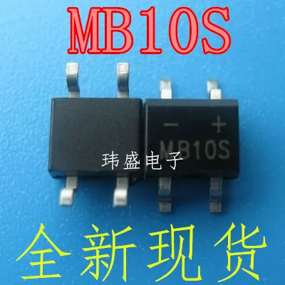 10 шт MB10S 1000 A V SOP-4 | Электронные компоненты и принадлежности
