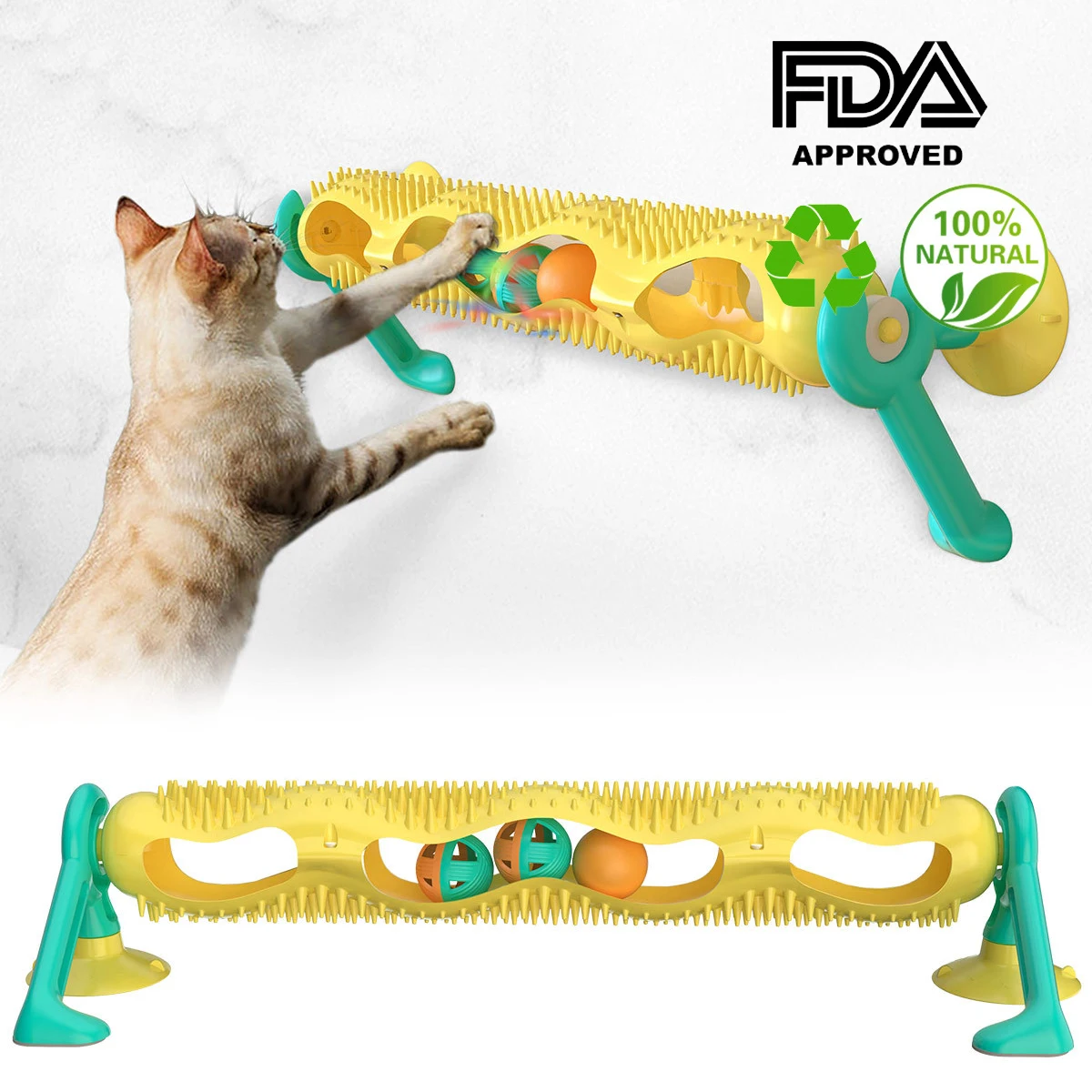 New Cat Fancy Toy Track Ball Cat Toy Cat Toy Turntable CT-008