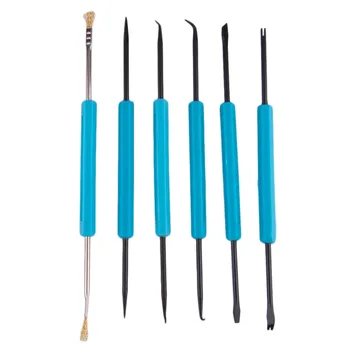 

2020 6 in1 Solder Assist Desoldering Circuit Board Soldering Aids Tool Set. 100% Brand new and high quality!