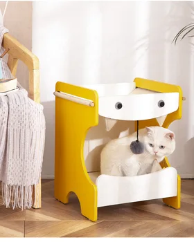 

Double-layer residential small monster cat nest cat Villa Four Seasons universal hammock removable and washable cat house large