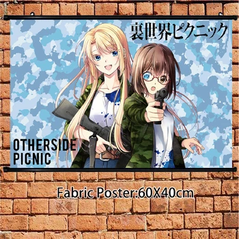 

Anime Poster Urasekai Picnic Kamikoshi Sorao Wall Scroll Painting Art Prints Home Room Decoration 60*40