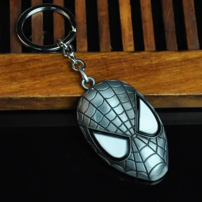 Горячая Marvel Мстители Железный человек сердечко, маска Молот Тора брелок Капитан Америка Человек-паук танос Бесконечность перчатки мужской подарок - Цвет: 54