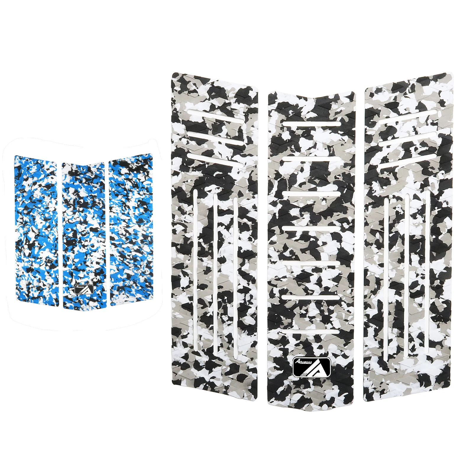 

3 Piece Stomp Pad Surfboard EVA Front Traction Pad with 3M Adhesive Professional Tail Pad Surfboards, Shortboards, Longboards