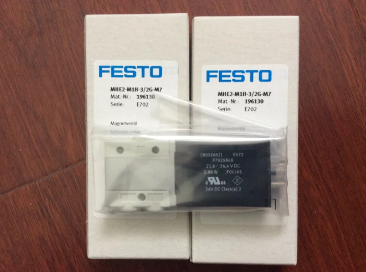 

1PC New Festo MHE2-M1H-3/2G-M7 196130 Solenoid Valve In Box