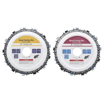 

4.5 Inch Wood Carving Disc Woodworking Chain Plate Grinder Chain Saws Disc