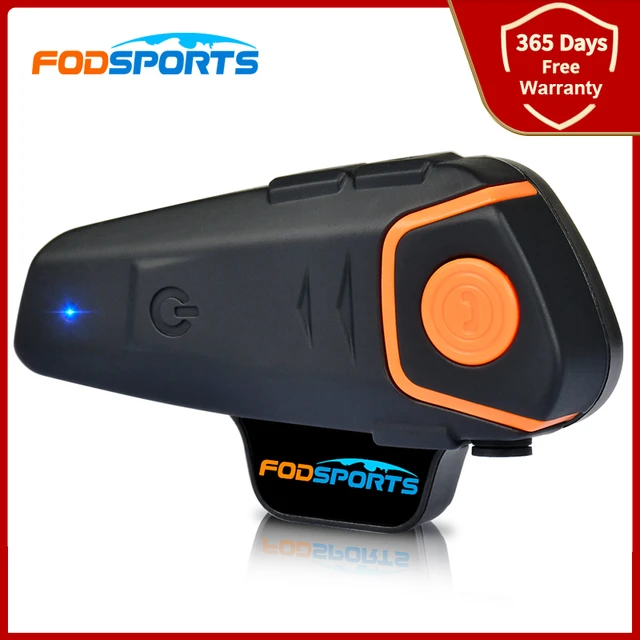 Fodsports BT S2 Intercom Motorcycle Helmet Bluetooth Headset