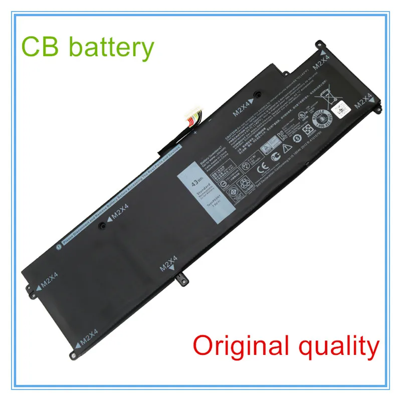 

Оригинальный ноутбук 7,6 V 34Wh XCNR3 батарея для 13 7370 ультрабук WV7CG 0WV7CG