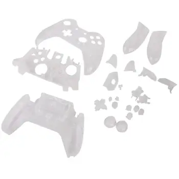 

Replacement Clear Full Set Housing Shell Case Cover Kit for Xbox One Controller
