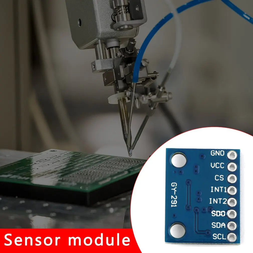 force measuring device GY-291 ADXL345 digital three-axis gravity acceleration tilt module IIC / SPI transmission G-Sensor Arduino smart water meter