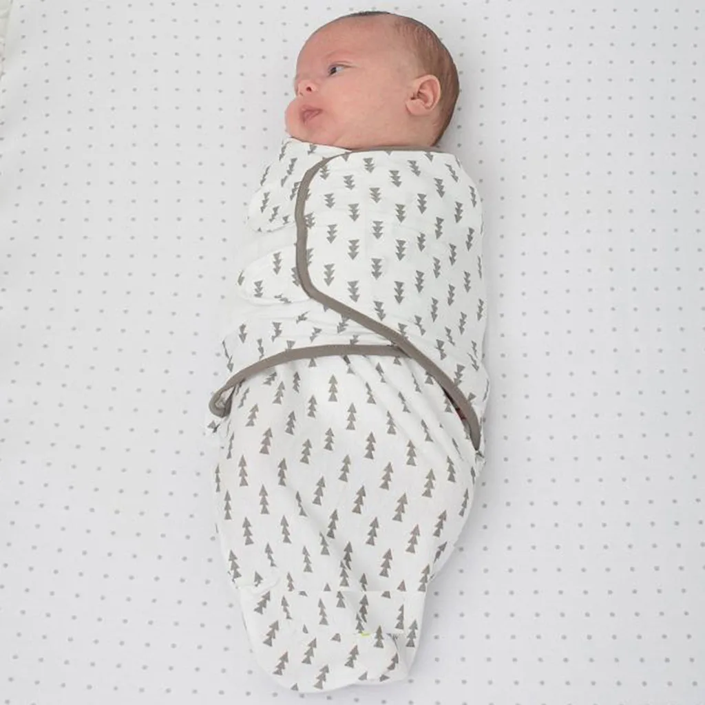 Детский спальный мешок, мягкое Хлопковое одеяло, пеленка для новорожденных мальчиков и девочек, спальный мешок с принтом Saco De Dormir Gh4