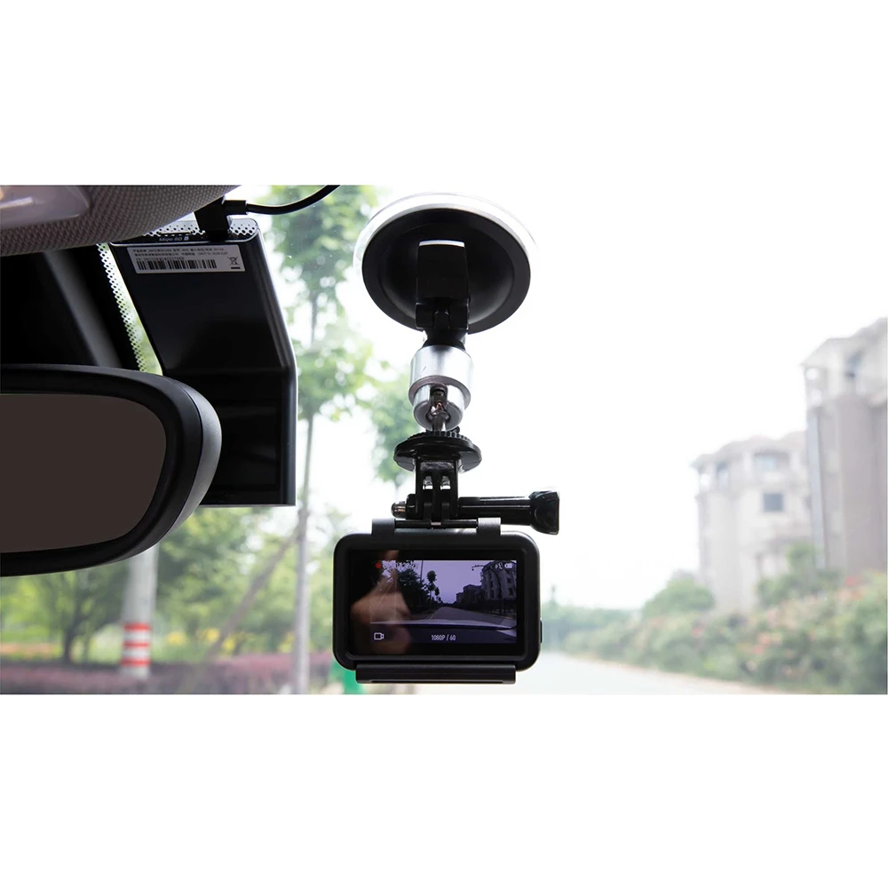 Для-Dji Osmo Action Car стекло адаптер на присоске присоска держатель фиксатор кронштейн настольная подставка автомобильный кронштейн крепление камеры аксессуары