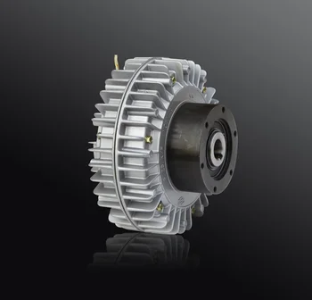 Buy Shell Rotating Magnetic Powder Clutch Magnetic Powder Brake External Rotating Hollow Clutch Tension Winding Motor 24v