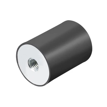 

uxcell 30 x 40mm M8 Thread Female Rubber Mounts,Silentblock Base Block