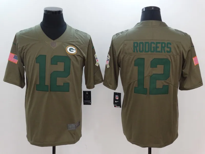 Мужские свитера Green Bay Aaron Rodgers Davante Adams Clay Matthews Randall Cobb Ha Clinton-Dix Brett Favre - Цвет: Небесно-голубой