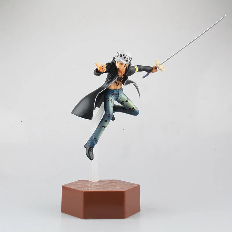 Изысканный один кусок награда D Trafalgar Law 8-го поколения ПВХ аниме 18 см фигурка Модель Коллекция игрушки настольное украшение