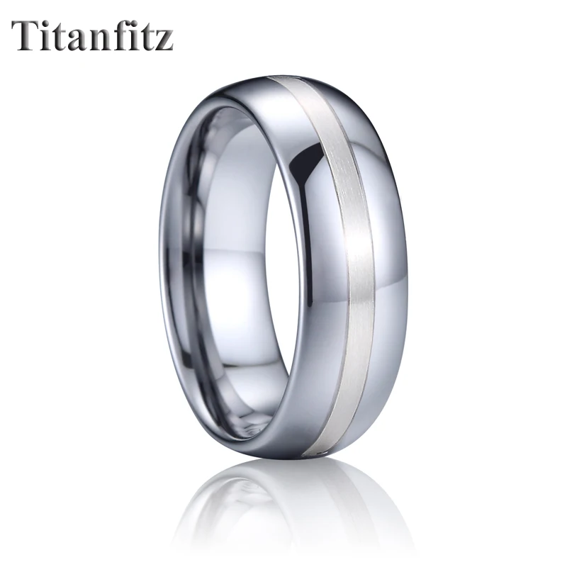 Custom Handmade Tungsten Carbide Ring Men Love Alliances Women Marriage