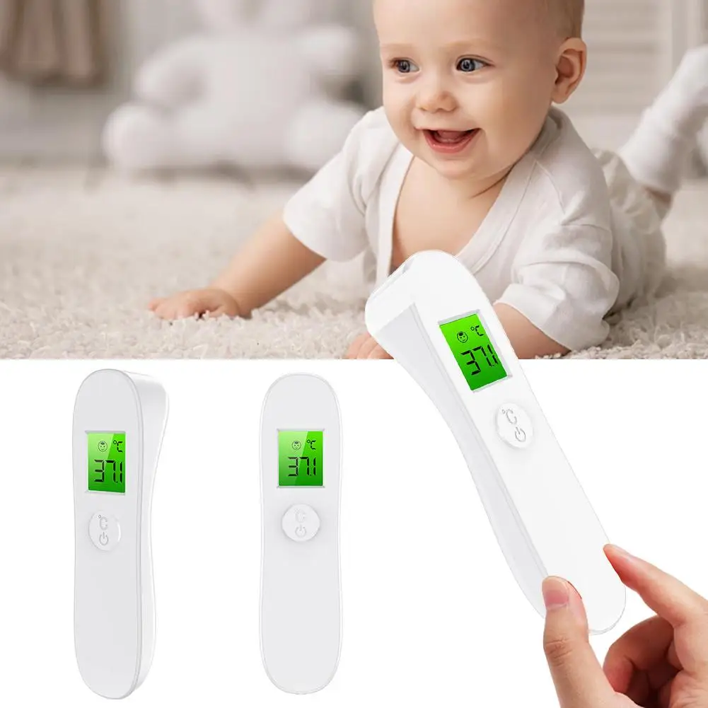 

LCD Digital Non Contact Infrared Forehead Thermometer Temperature Measuring Tool for Baby Kids Adults Head Thermometer
