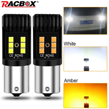 

2PCS BAU15S PY21W 1156 BAY15D 1157 P21/5W 12SMD 3030 Chips BA15S 1156 P21W Turn Signal Lights Parking Reserve Lamp Car led Bulb