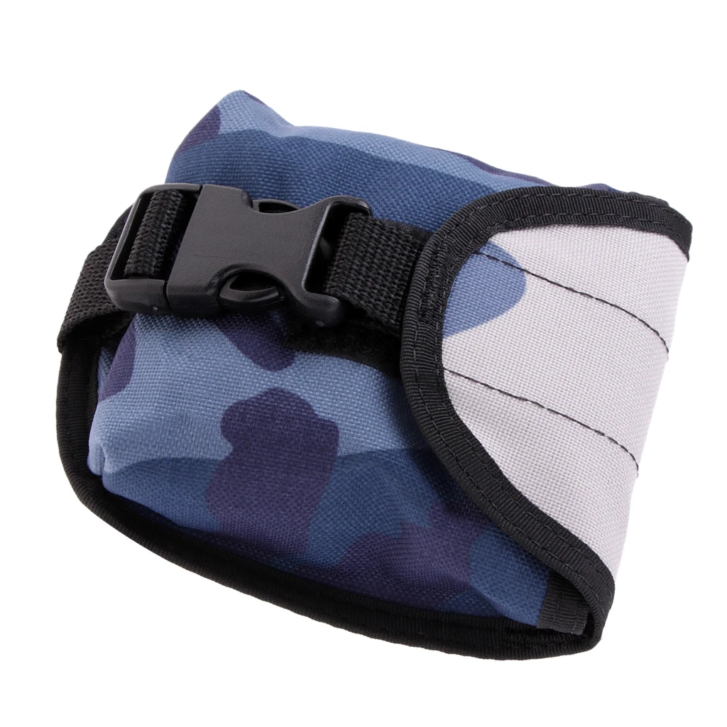 Scuba Diving Snorkeling Weight Pocket Holster Pouch Holder Carrier Bag Quick Release Buckle Strap Pouch for 2KG Weight