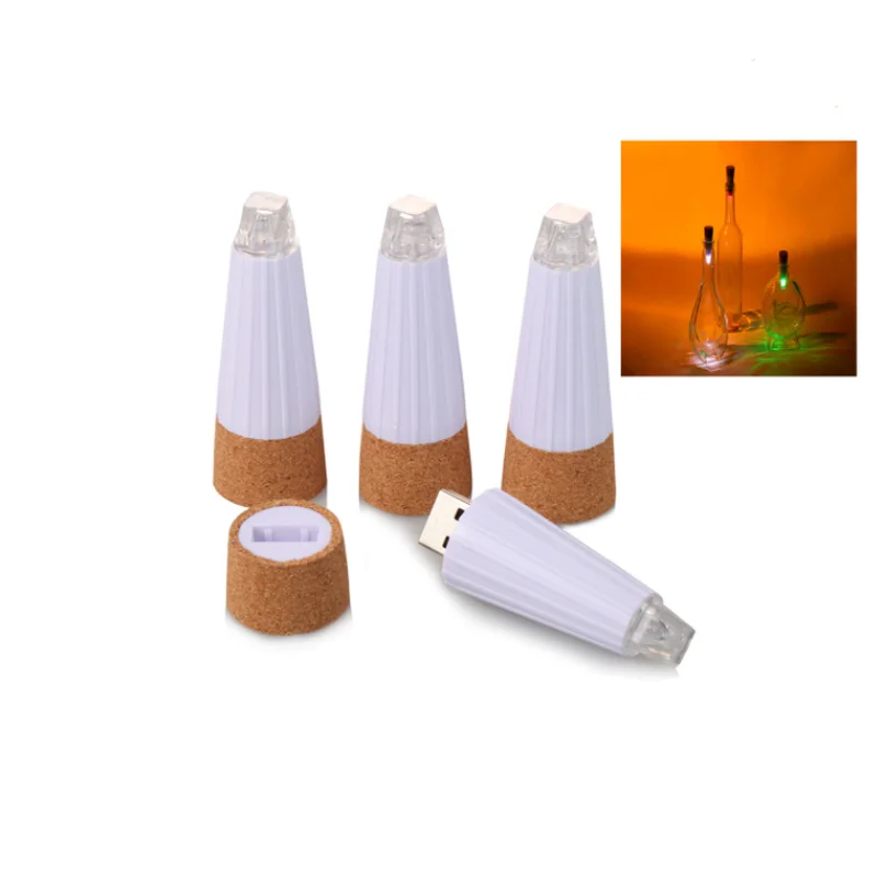 Светильник пробка СИД с USB зарядкой 1 шт.|Праздничное освещение| |