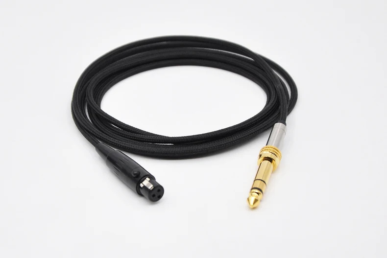 4ft/6ft мужской 3,5 мм TRS до 3-контактный мини муфтовый стыковочный XLR замена кабеля с серебряным покрытием аудио кабель Универсальный-4FT/6FT