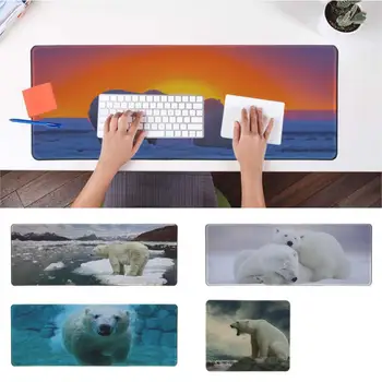 

MaiYaCa Simple Design Polar bear gamer play mats Mousepad Rubber PC Computer Gaming mousepad