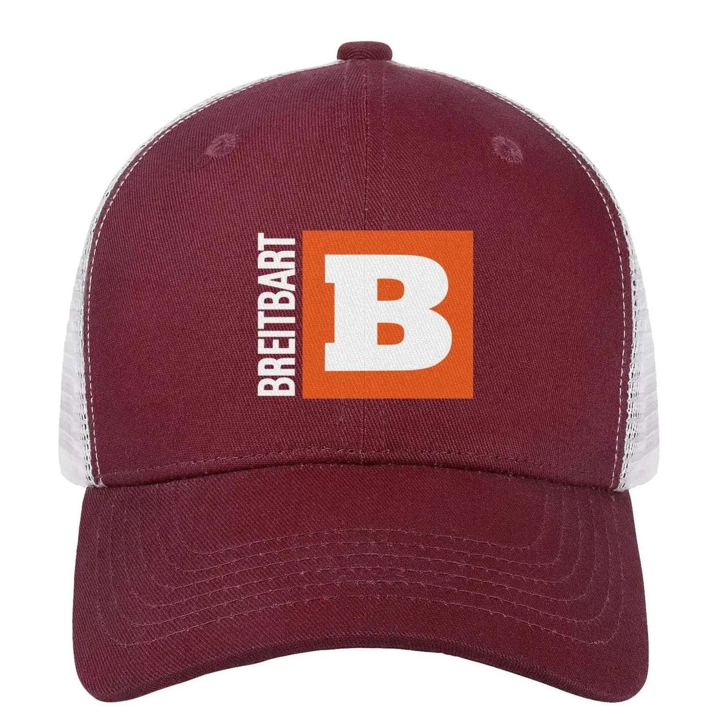 Breitbart News Logo унисекс Повседневная бейсбольная шляпа с регулируемым козырьком| |