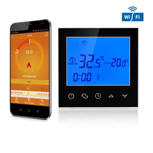 Цифровой Wi-Fi напольный термостат 16A ЖК-дисплей wifi Электрический терморегулятор отопления комнатный программируемый контроллер температуры