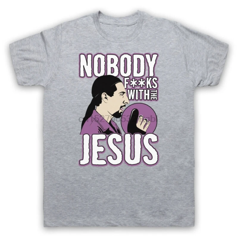 БОЛЬШОЙ ЛЕБОВСКИ Боулинг Иисуса UNT SHIRT мужские и женские размеры 5