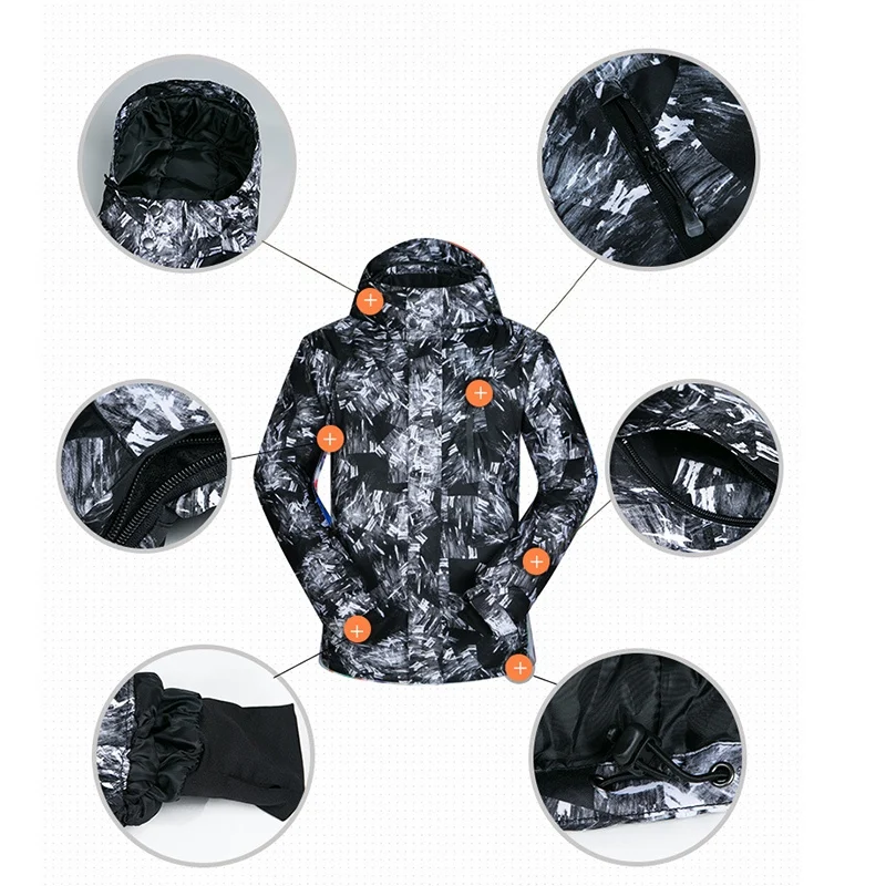 MUTUSNOW лыжная куртка водонепроницаемая ветрозащитная куртка для сноубординга для мужчин теплая дышащая куртка для сноуборда Лыжная куртка